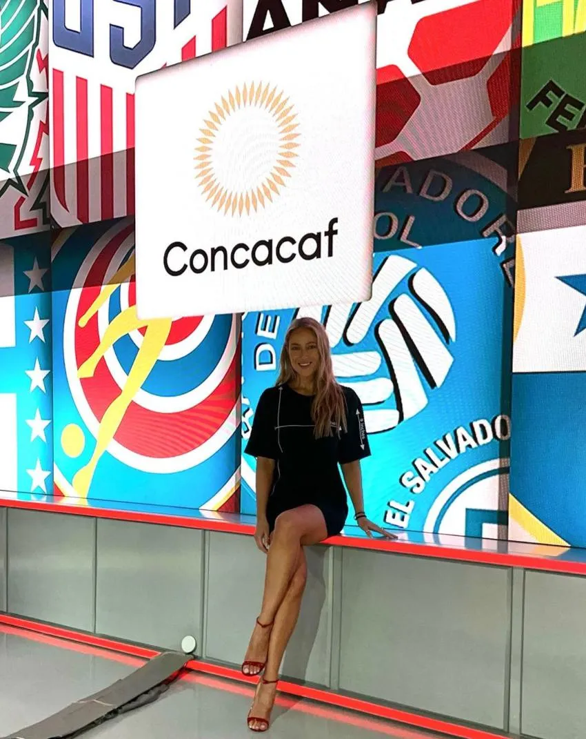 Vanessa Huppenkothen en un programa de ESPN