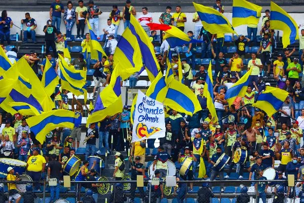 Afición del América desde la tribuna