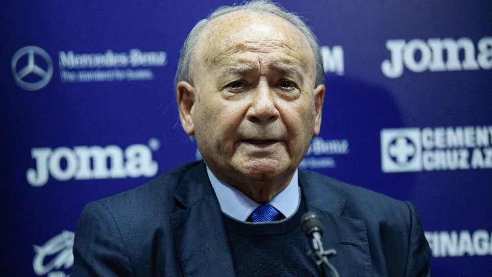Guillermo Álvarez Cuevas, expresidente de Cruz Azul