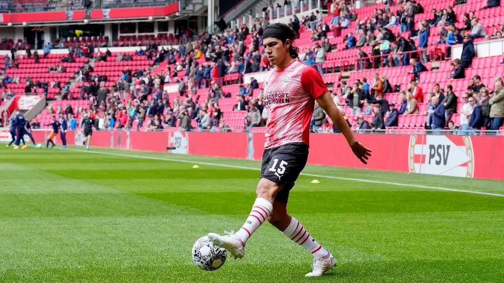 Erick Gutiérrez previo a partido con el PSV Eindhoven