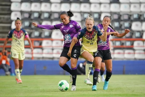 IMAGO7 Sarah Luebbert en su paso por América ante Pachuca