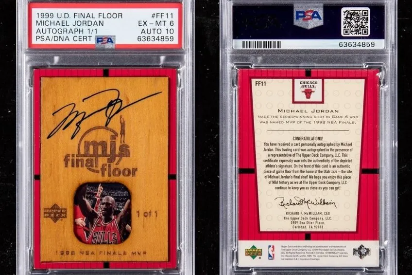 Tarjeta exclusiva de Michael Jordan