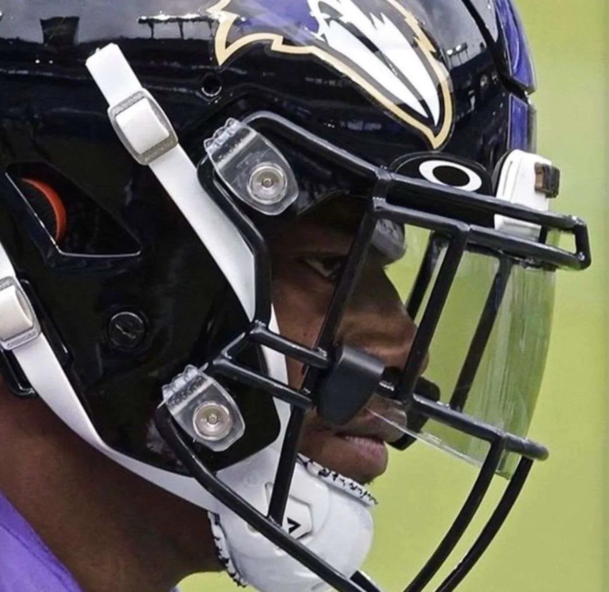 Lamar Jackson en terreno de juego