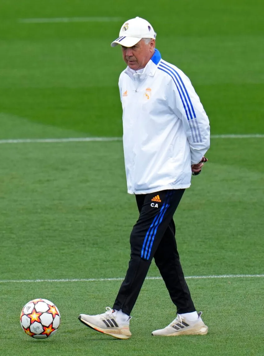 Ancelotti previo a la Final de la Champions