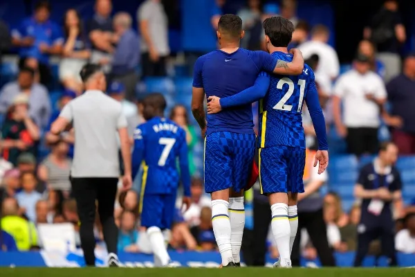 El Chelsea jugando un partido