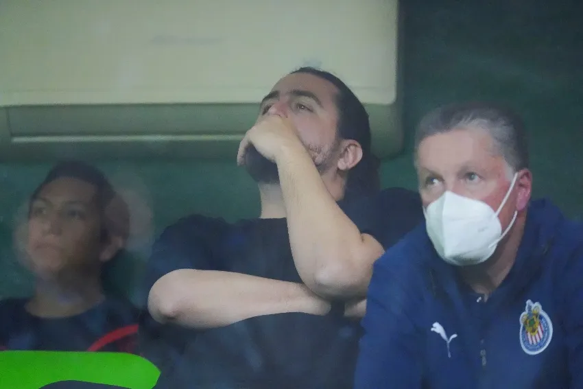 Vergara en una derrota de las Chivas