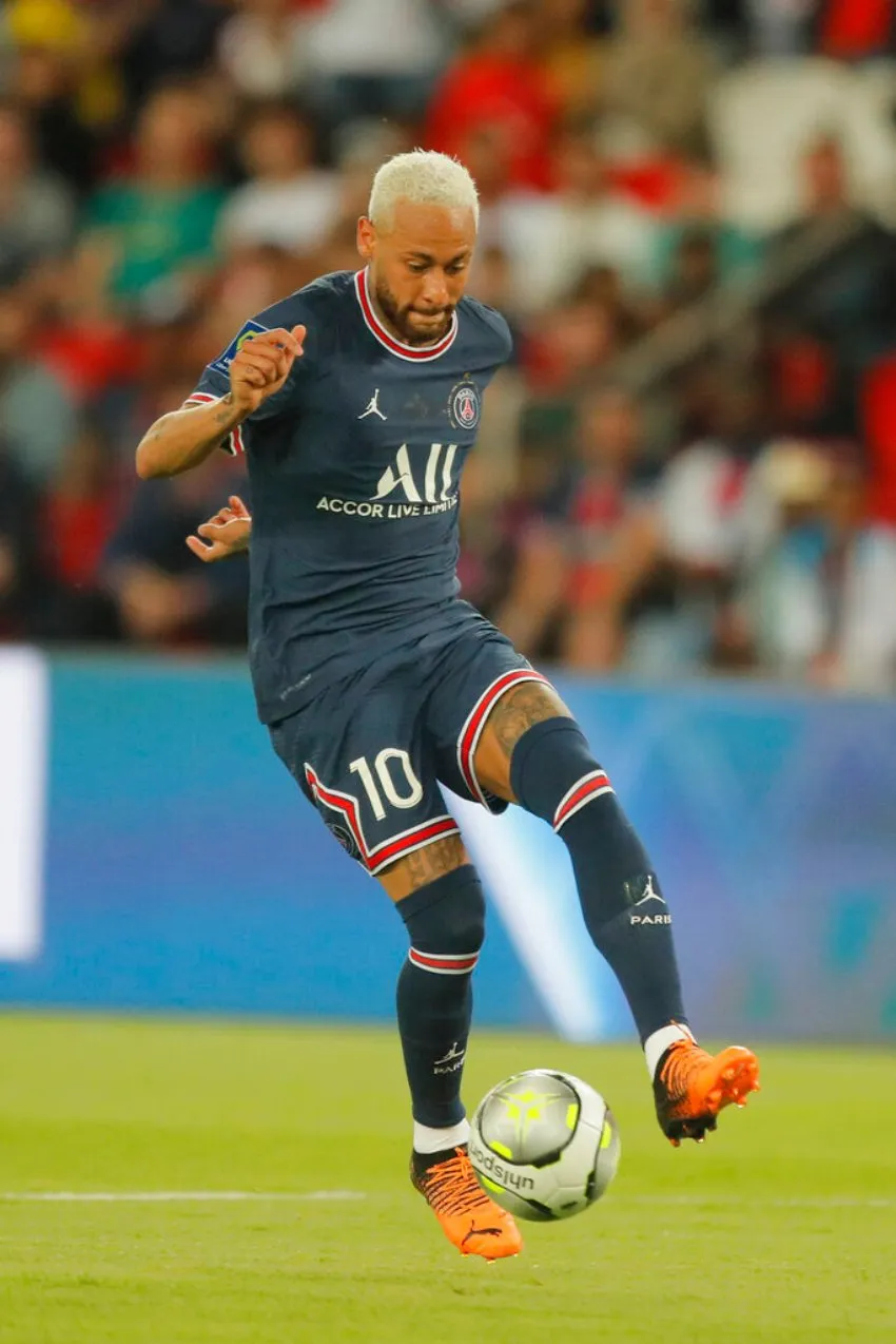 Neymar Jr. en un partido del PSG