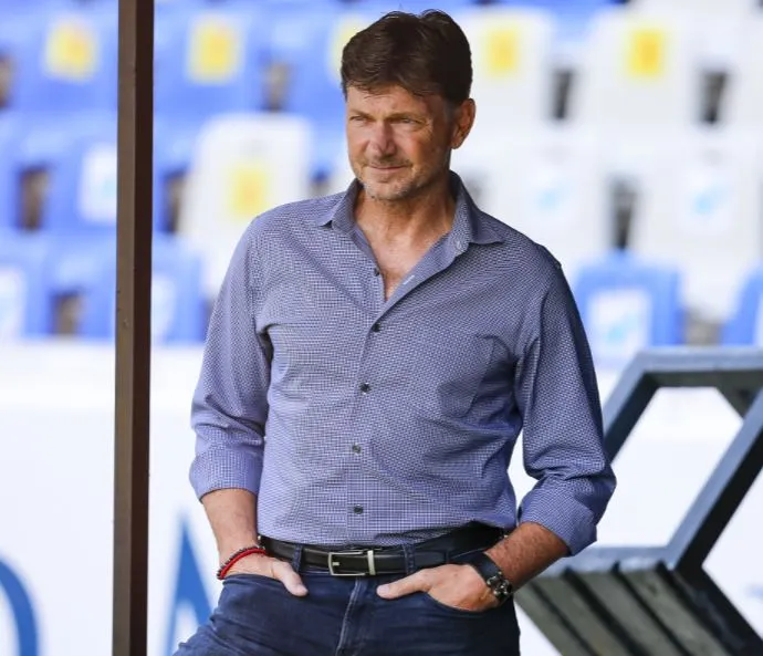 Cristante, como DT de Gallos