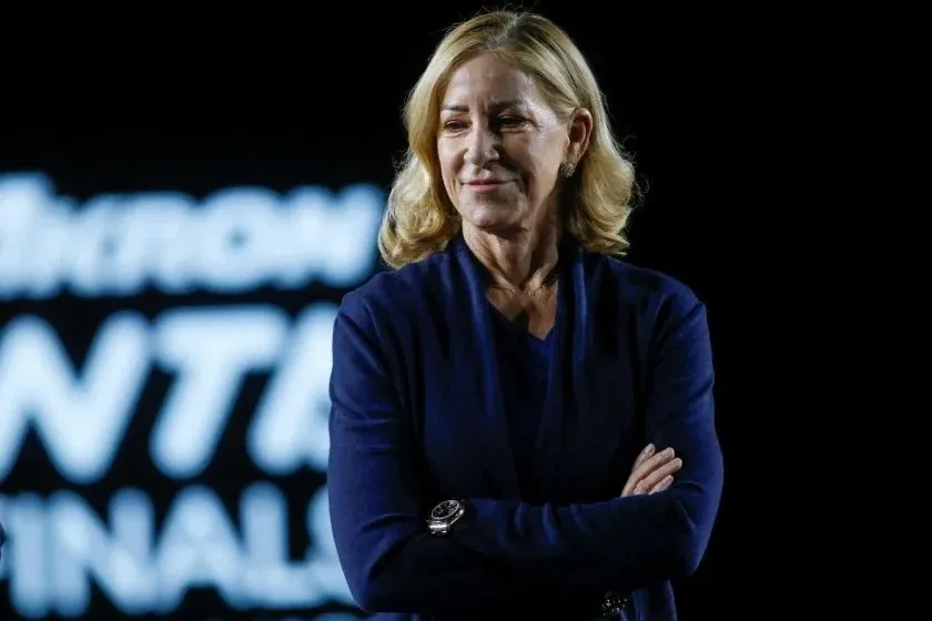 Exjugadora profesional de tenis Chris Evert