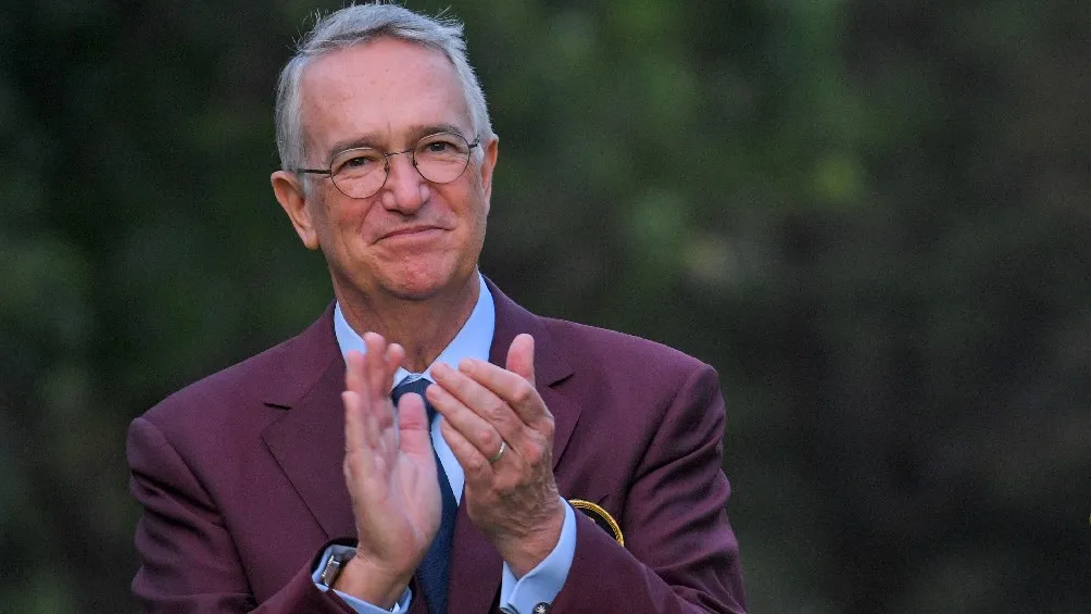 Salinas Pliego en el torneo World Golf Championships-México 2020