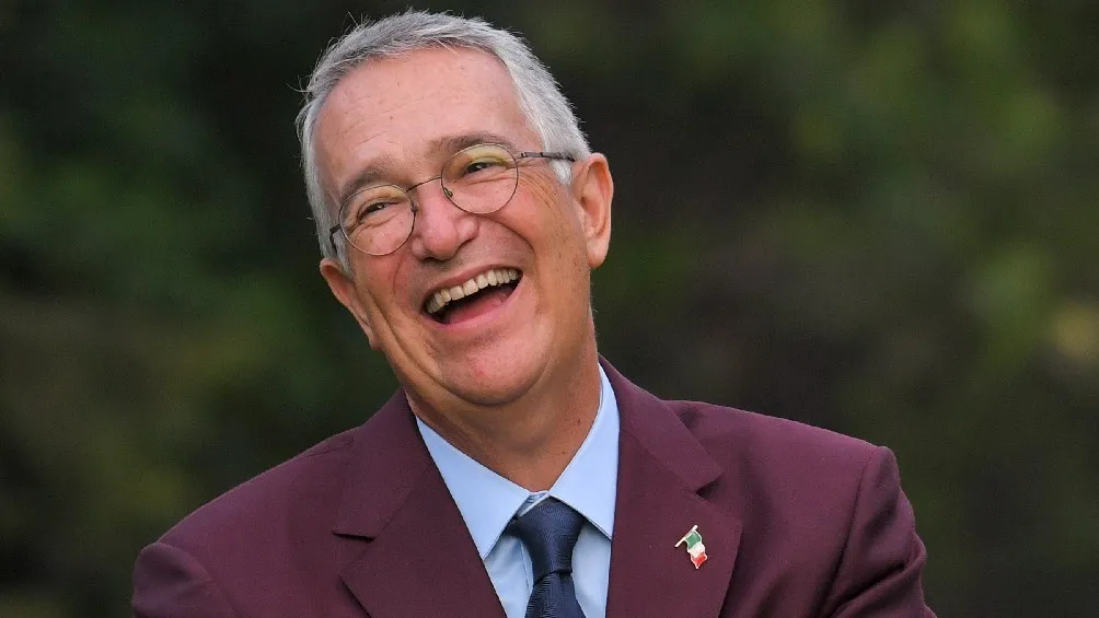 Salinas Pliego en el torneo World Golf Championships-México 2020