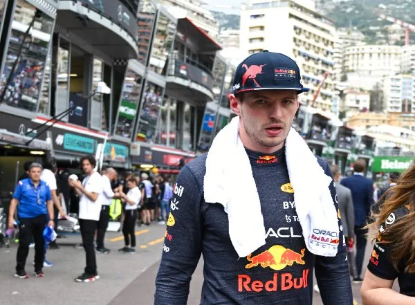 Verstappen en el GP de Mónaco