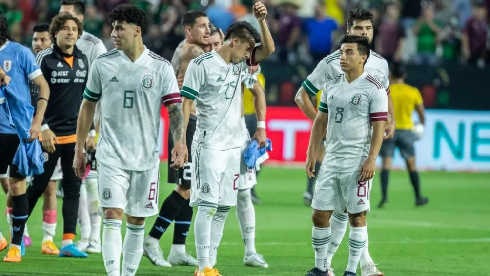 Jugadores de la Selección Mexicana