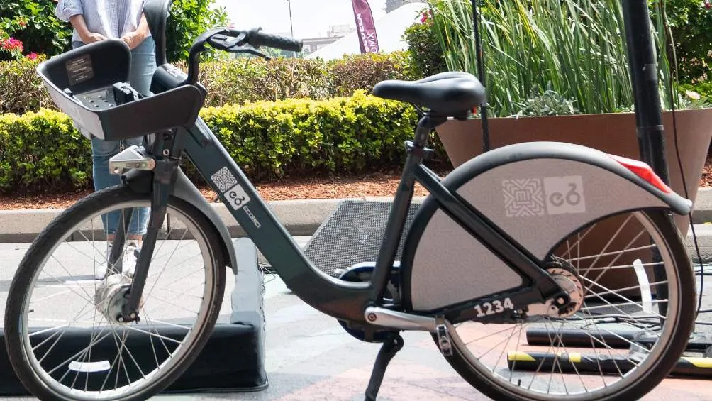 Nuevo modelo de las ecobicis en la Ciudad de México
