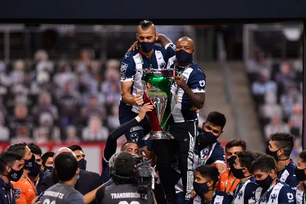 IMAGO7 Nico Sánchez celebra con Rayados la Copa MX del 2020