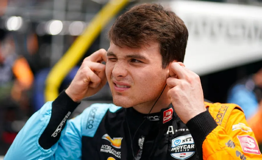 O'Ward previo a carrera