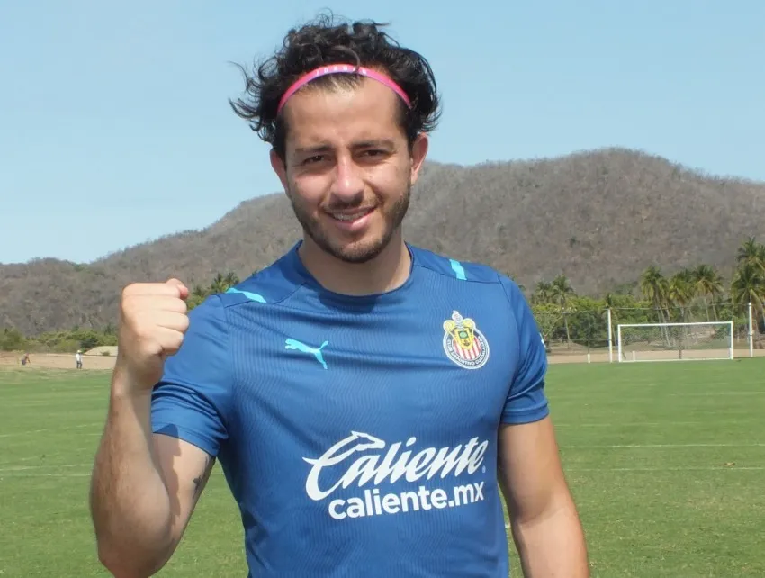 ENRIQUE GUTIÉRREZ Alan Mozo en la pretemporada de Chivas