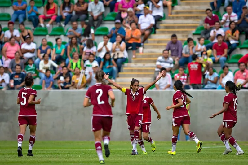 Jugadoras de la Selección Femenil Sub-20