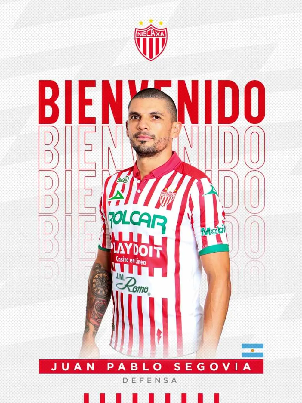 Necaxa anunció la llegada del zaguero argentino
