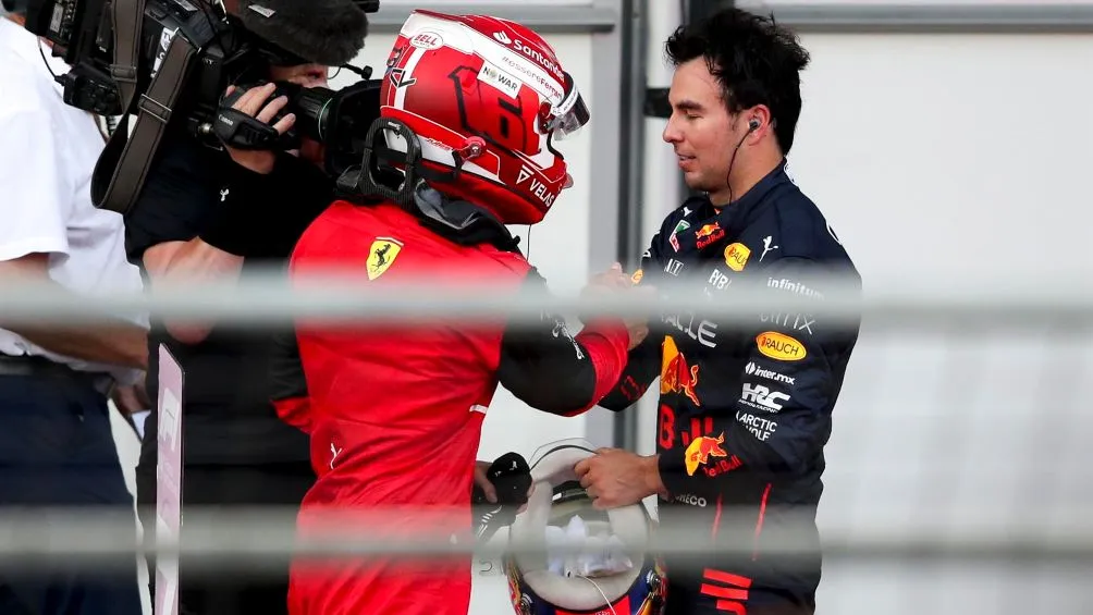 Checo Pérez terminó en la segunda posición de la qualy