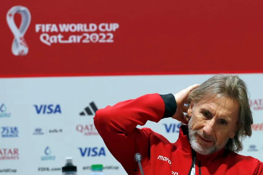 Ricardo Gareca en conferencia de prensa