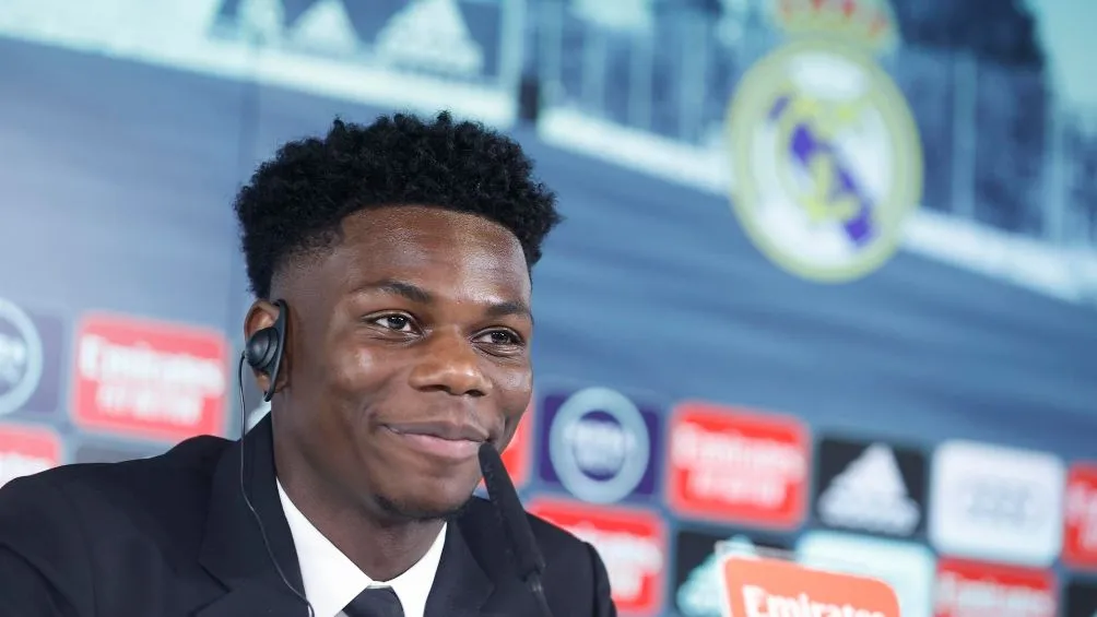 Tchouameni fue presentado este martes con Real Madrid