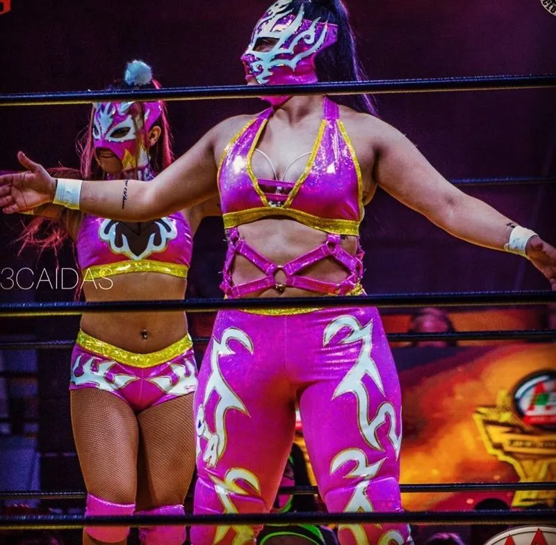 La Hiedra durante una pelea