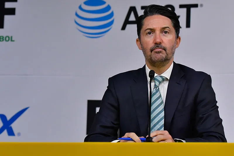 Yon De Luisa en conferencia de prensa