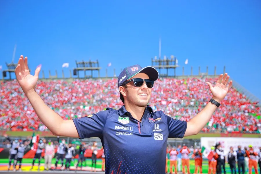 IMAGO7 Checo Pérez en el Gran Premio de México