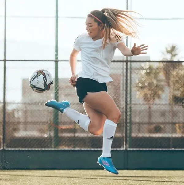 Katty Martínez en acción