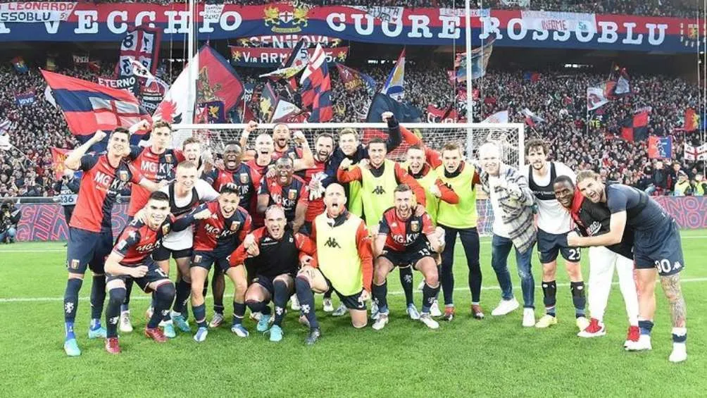 IG | @JOHAN_PIPE Vásquez mostró su agradecimiento con el Genoa