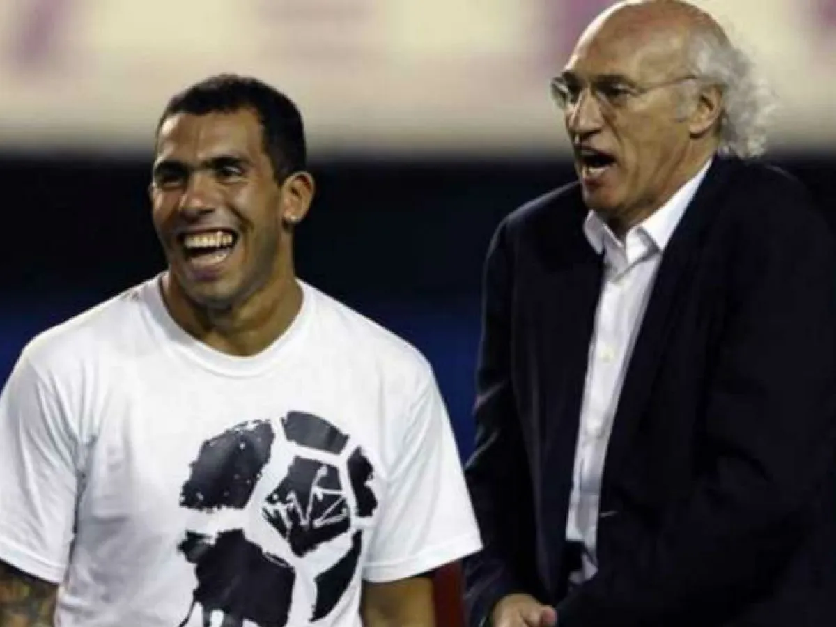 Carlos Bianchi fue uno de los maestros de Tévez