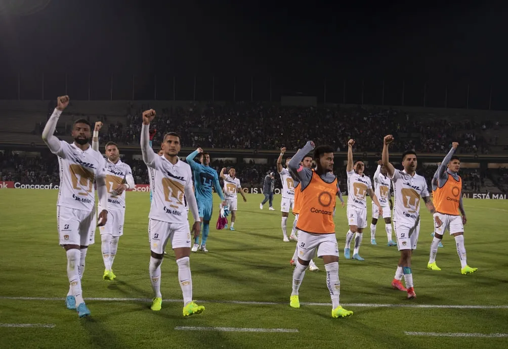 MEXSPORT Pumas tras conseguir boleto a la final de Concachampions