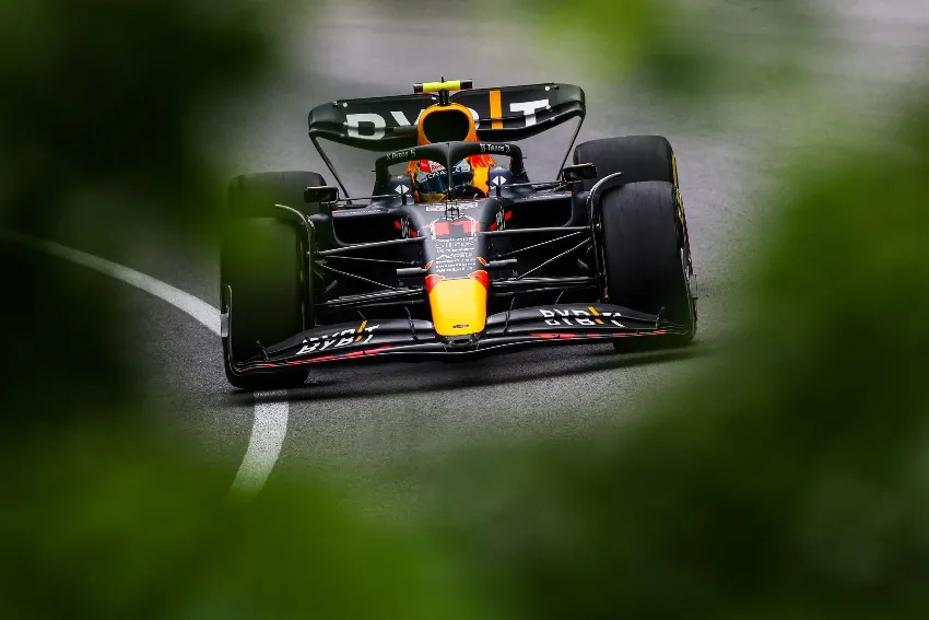 Checo Pérez en la clasificación del GP de Canadá