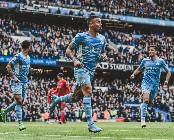 TWITTER @gabrieljesus9 Gabriel Jesus con el Manchester City