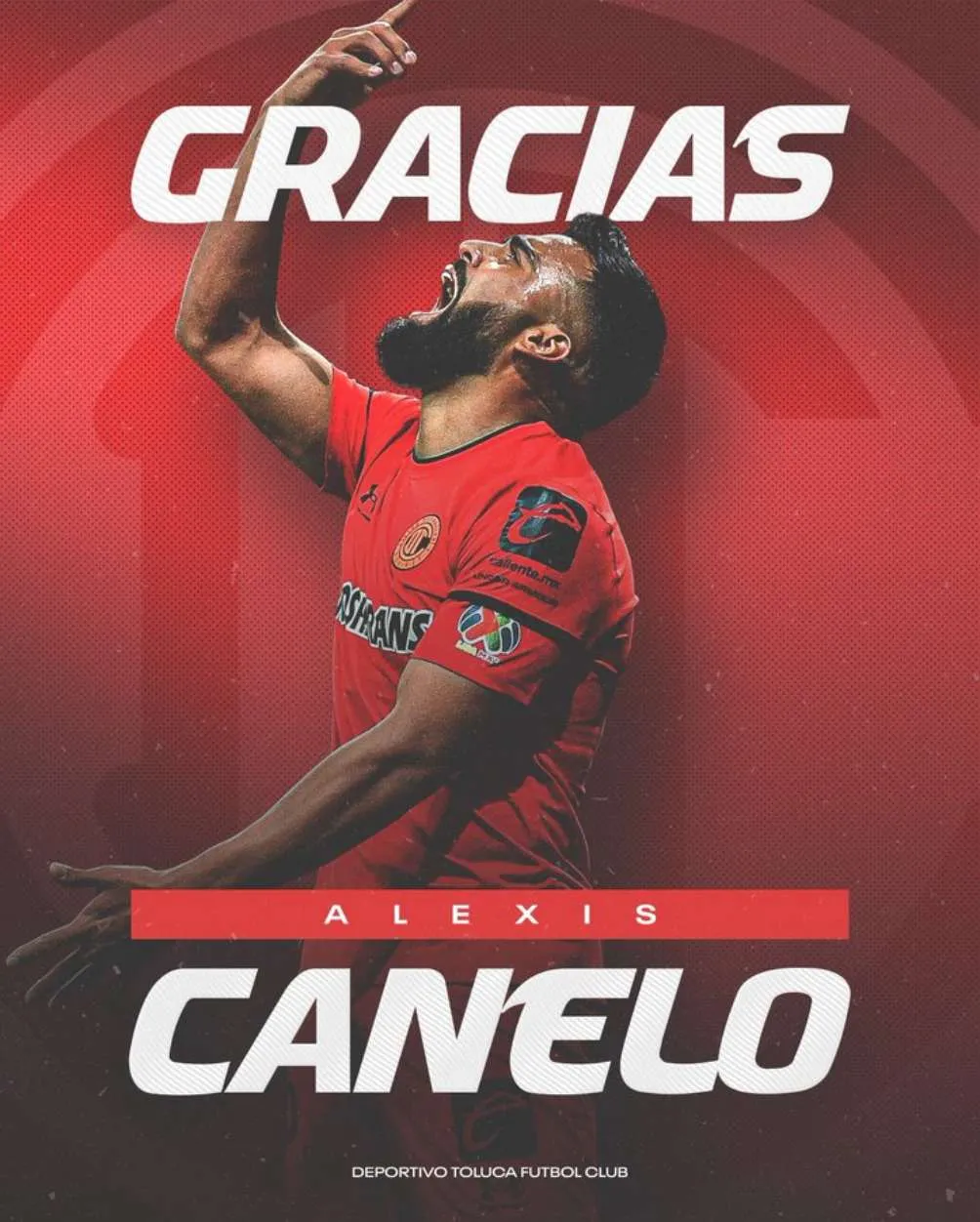 Así se despidió Toluca de Alexis Canelo