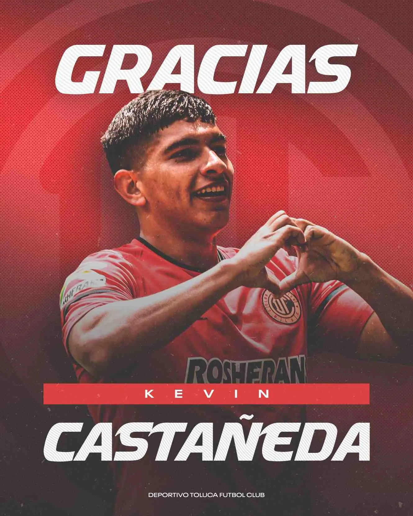 Así despidieron al canterano Kevin Castañeda