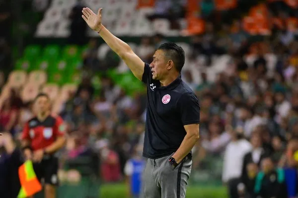 Nacho Ambriz con el Toluca