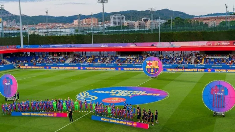 El Estadio Johan Cruyff en el Trofeo Joan Gamper