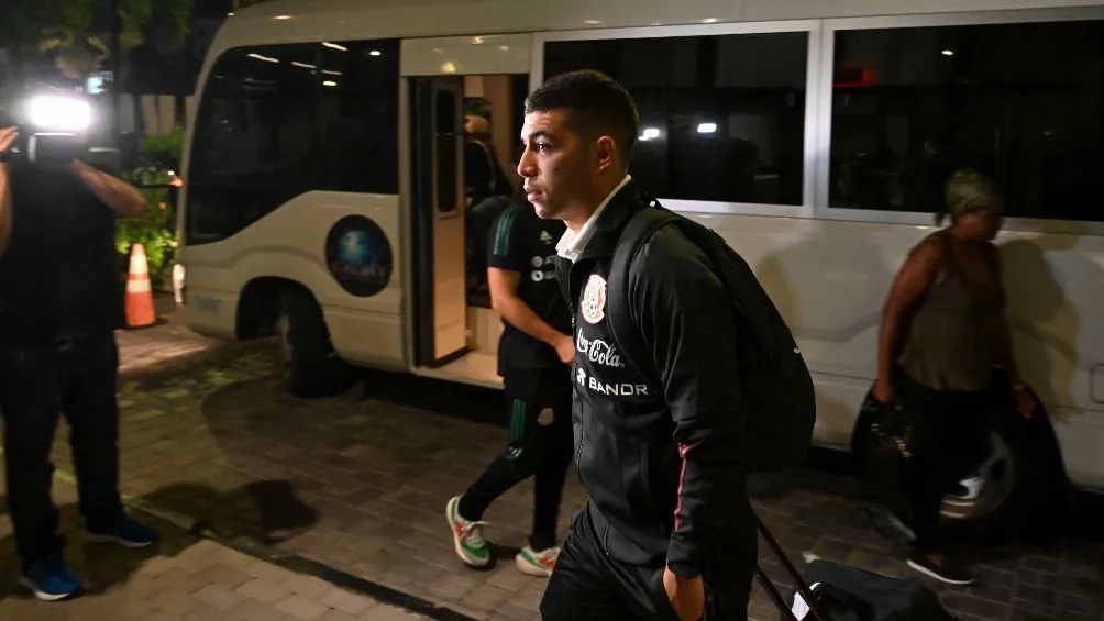 Erik Lira no vio minutos con el Tri en la gira de cinco partidos