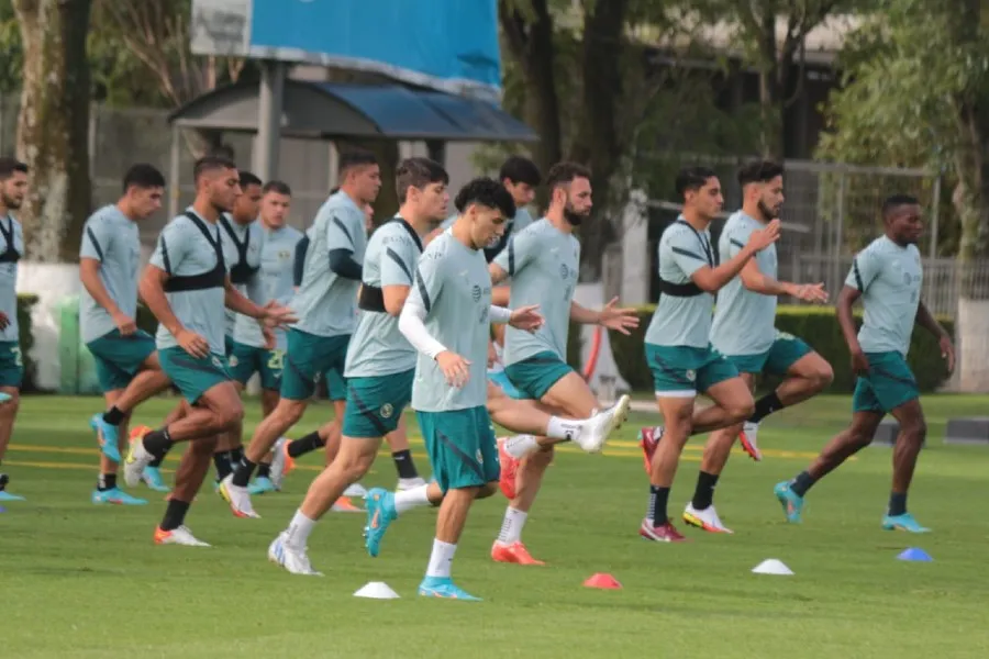 Entrenamiento del América este martes 28 de junio