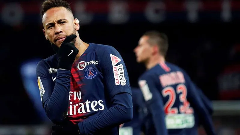 EFE Neymar con el PSG