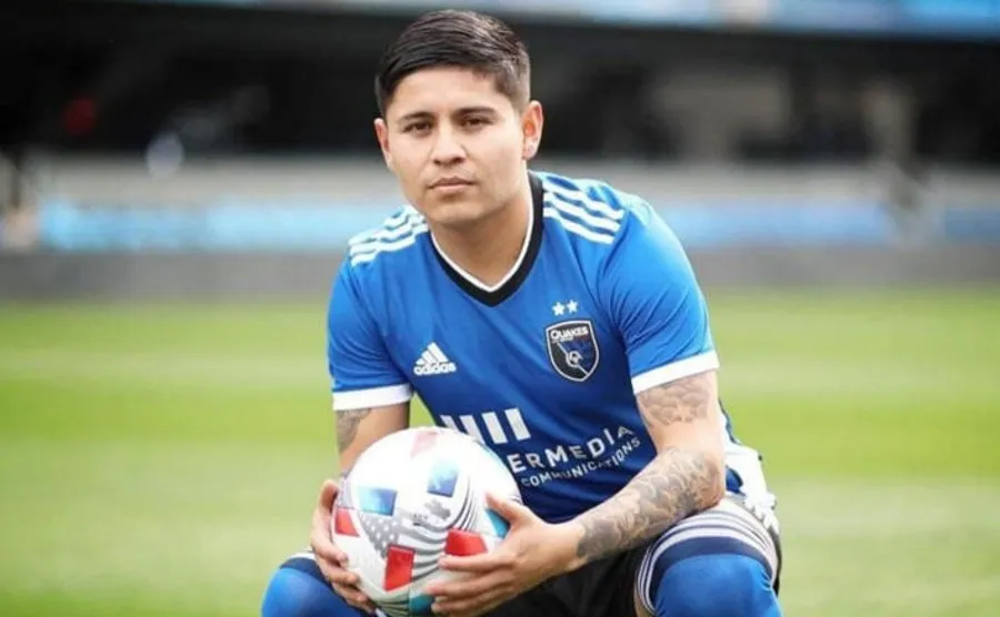 Javier 'Chofis' López con el San José Earthquakes