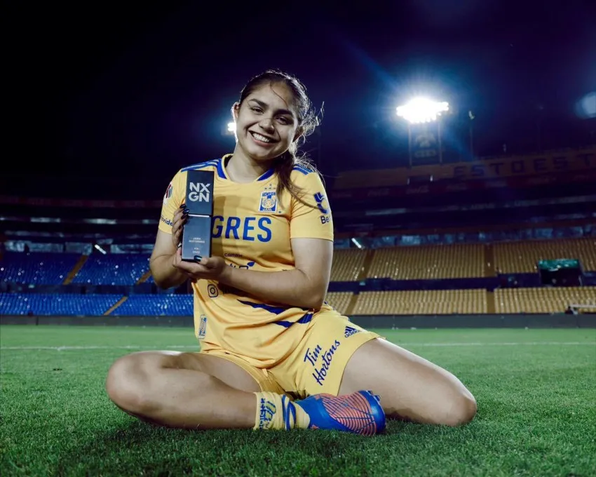 Jana Gutiérrez, futbolista de Tigres