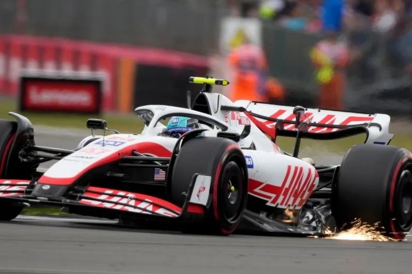 Mick Schumacher durante el GP de Silverstone