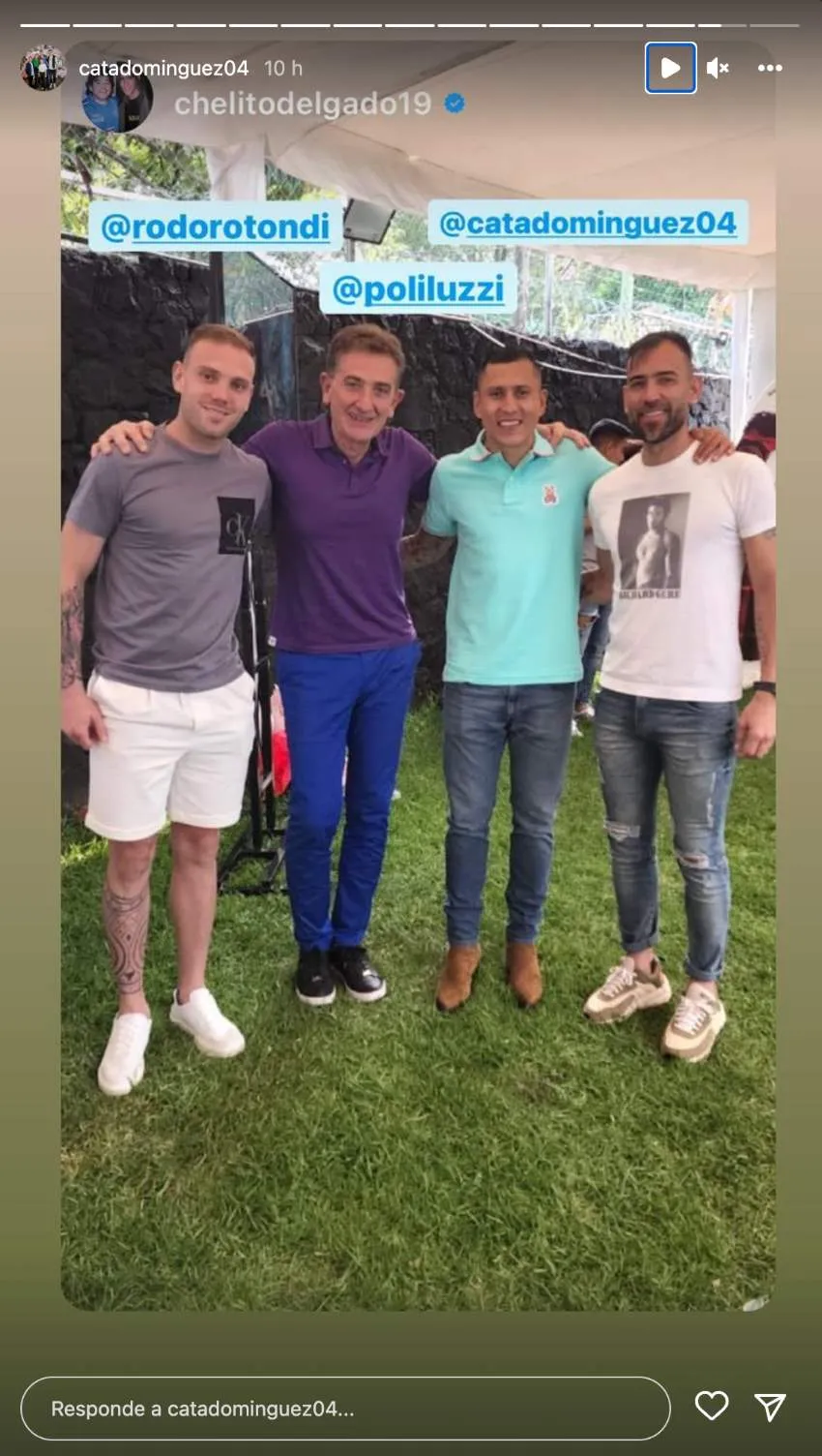 Rotondi en la fiesta