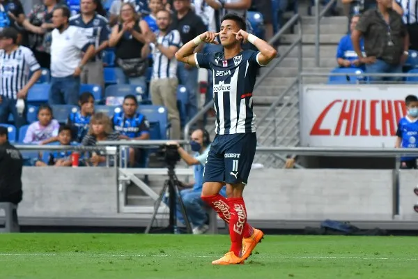 Maximiliano Meza con Rayados