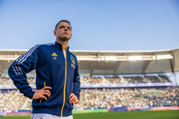 TWITTER @LAGalaxy_Es Javier 'Chicharito' Hernández con el LA Galaxy