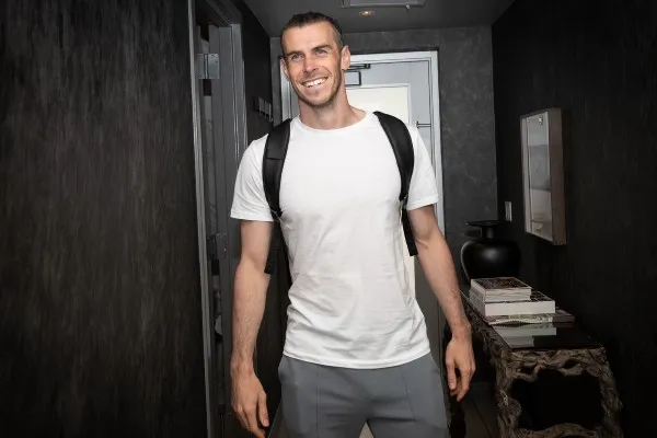 TWITTER @GarethBale11 Gareth Bale llega a Los Ángeles