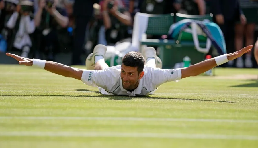 Djokovic celebra triunfo ante Kyrgios